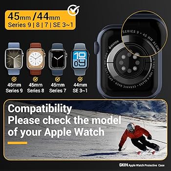 Amazon.com: MAGEASY Protective Case for 44mm Apple Watch SE3